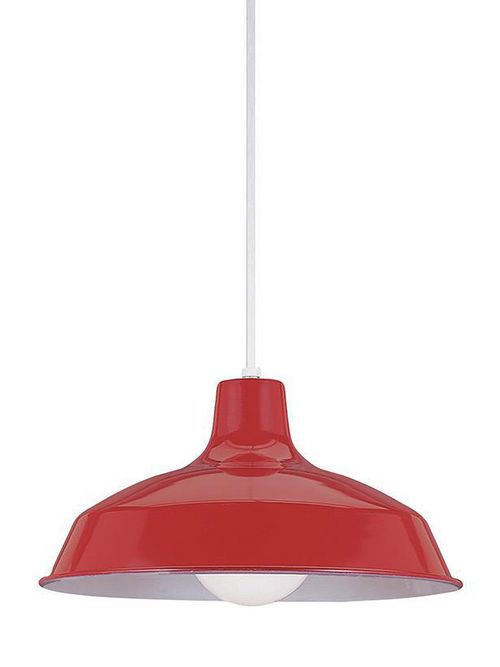 Product image for 1 Light Pendant - Red
