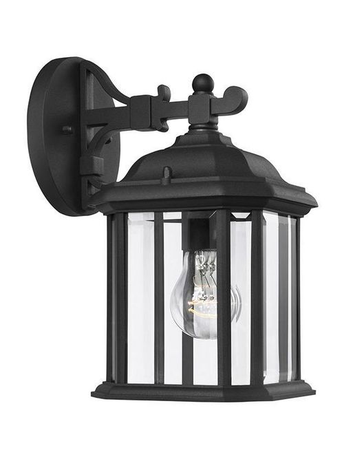 Product image for Kent 1 Light Small Wall Lantern - Black