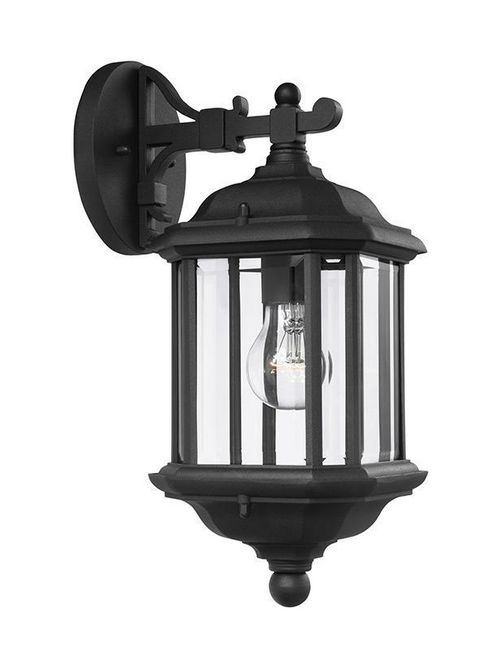 Product image for Kent 1 Light Medium Wall Lantern - Black