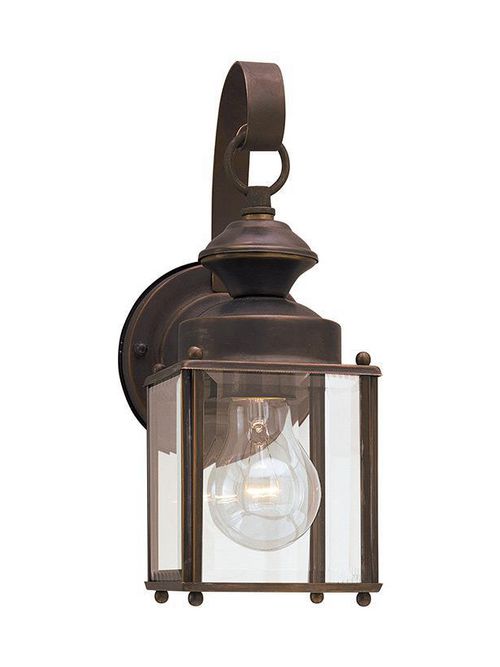 Product image for Jamestowne 1 Light Wall Lantern - Antique Bronze