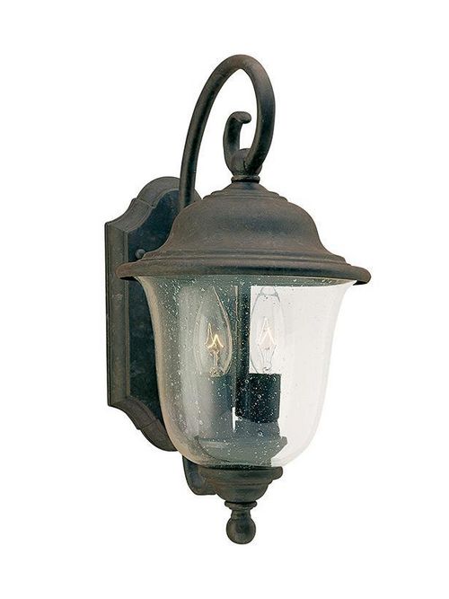 Product image for Trafalgar 2 Light Wall Lantern - Oxidized Bronze