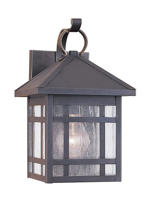 Sea Gull Lighting 85008-71 1-Lamp 8/13.5/100 W 120 Volt Antique Bronze Medium A19 Wall Mount Light Fixture Sea Gull Lighting 85008-71 1-Lamp 8/13.5/100 W 120 Volt Antique Bronze Medium A19 Wall Mount Light Fixture