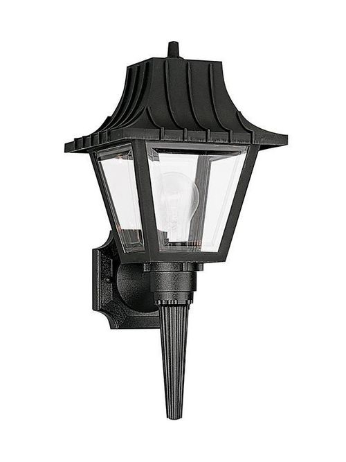 Sea Gull Lighting 8720-32 1-Lamp 8/13.5/60 W 120 Volt Black Medium A19 Wall Mount Light Fixture Sea Gull Lighting 8720-32 1-Lamp 8/13.5/60 W 120 Volt Black Medium A19 Wall Mount Light Fixture