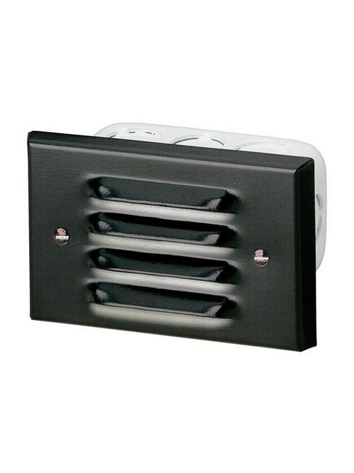 Product image for Sea Gull Lighting 9341-12 1-Lamp 8/12/18 W 12 Volt Black T5 Xenon Recessed Brick Light