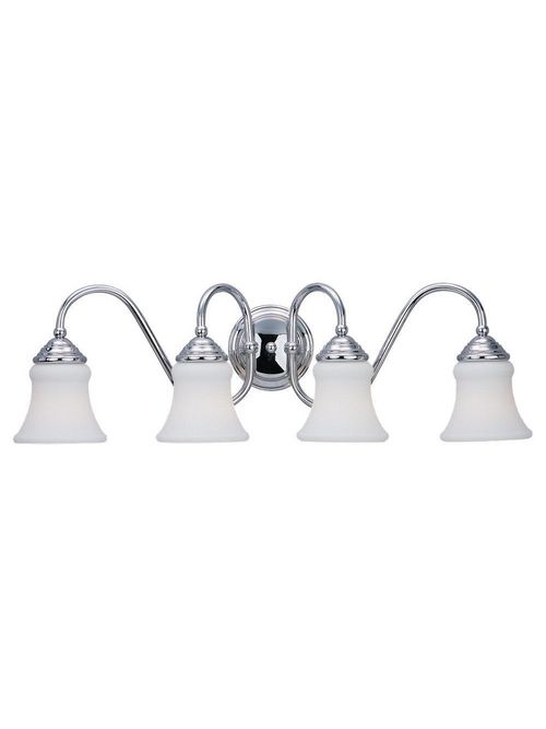 Product image for Sea Gull Lighting 40023-05 4-Lamp 8/13.5/100 W 120 Volt Chrome Plated Medium A19 Wall/Bath Mount Light Fixture