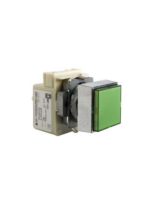 Product image for Square D 9001KXPA1G 30 mm 120 VAC Green Standard Single Pilot Light