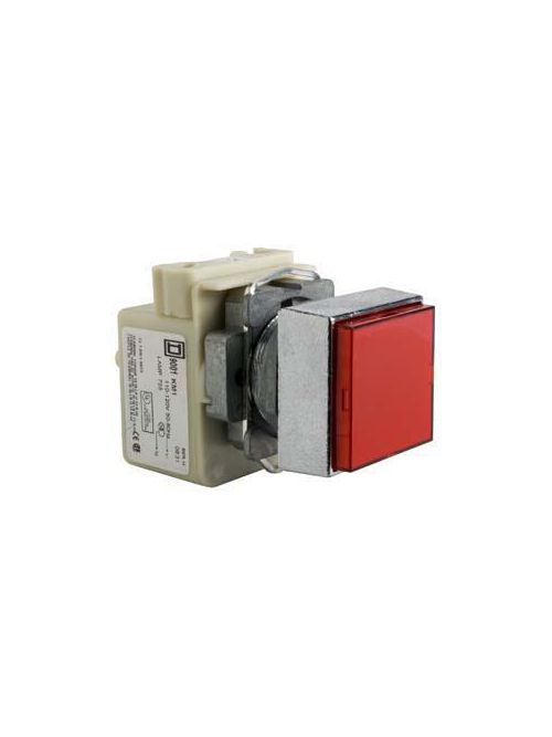 Product image for Square D 9001KXPA1R 30 mm 120 VAC Red Standard Single Pilot Light