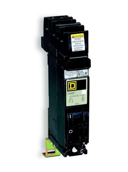 Product image for Square D FY14030B 1-Pole 30 Amp 277 Volt Thermal Magnetic Molded Case Circuit Breaker