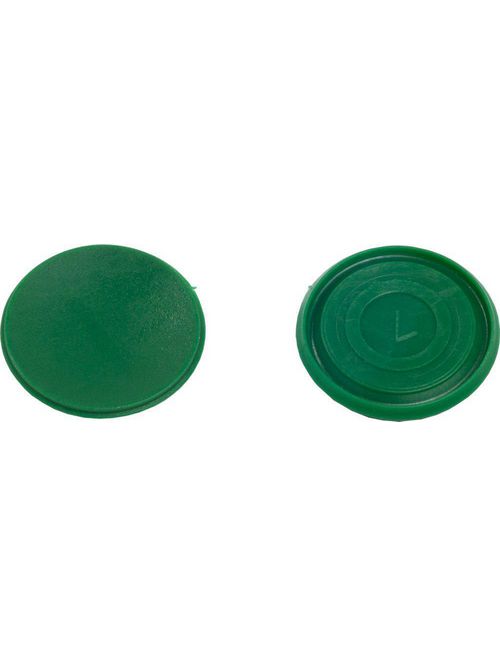 Product image for Square D 9001T8GN 30 mm Green Round Push Button Color Insert