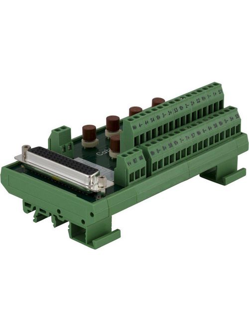 Product image for Square D 140CFH00800 PLC Fused Analog Input H-Block