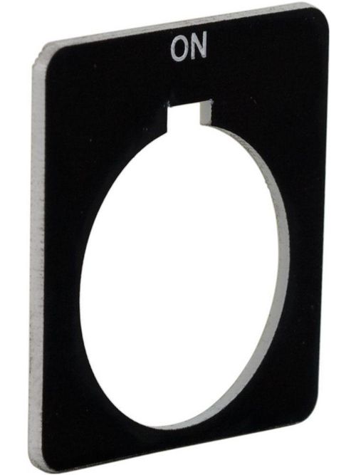 Product image for Square D 9001KN203BP Type K 30 mm Push Button Legend Plate
