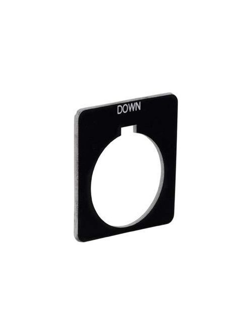 Product image for Square D 9001KN210BP Type K 30 mm Push Button Legend Plate