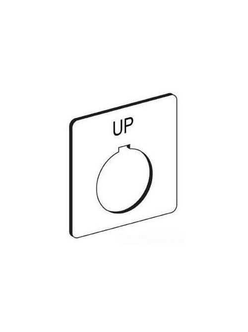 Product image for Square D 9001KN211SP Type K 30 mm Push Button Legend Plate