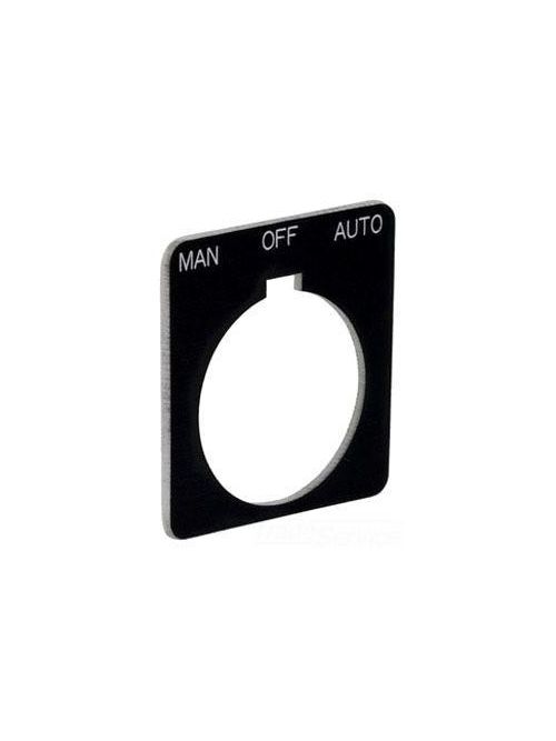 Product image for Square D 9001KN262SP Type K 30 mm Push Button Legend Plate