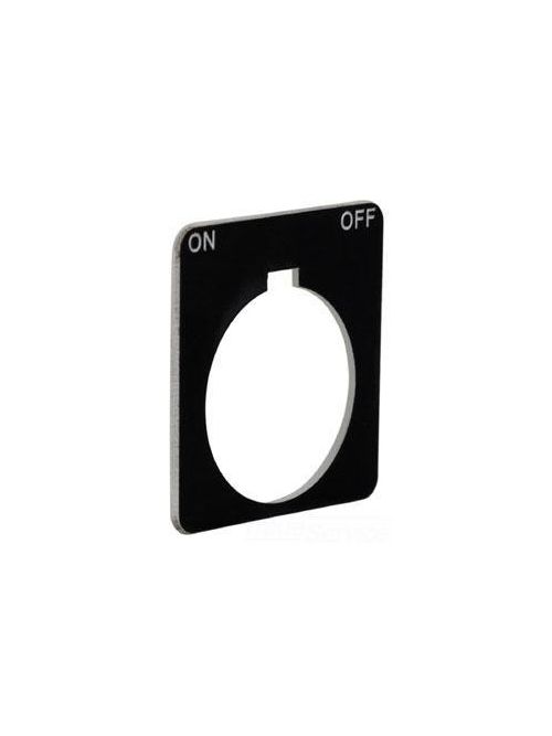 Product image for Square D 9001KN145BP Type K 30 mm Push Button Legend Plate