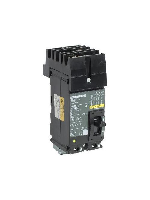 Product image for Square D FA26060AB 2-Pole 60 Amp 600 Volt Thermal Magnetic Molded Case Circuit Breaker