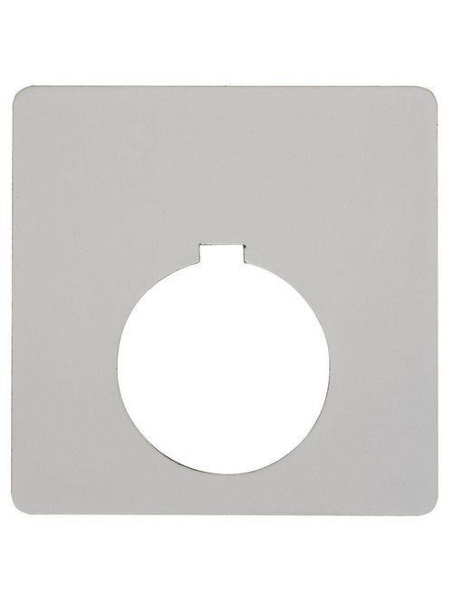 Product image for Square D 9001KN700WP Type K 30 mm Push Button Legend Plate