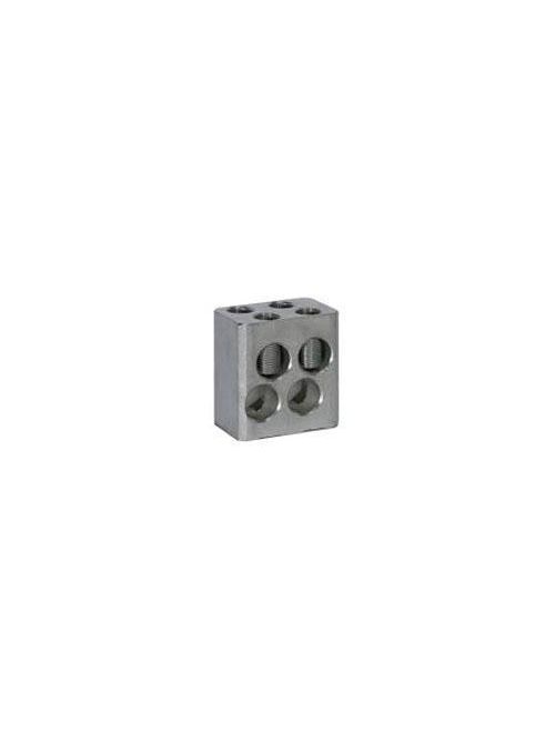 Product image for Square D AL100FA4 14 to 3 AWG Copper or 12 to 1 AWG Aluminum Circuit Breaker Mechanical Lug Kit