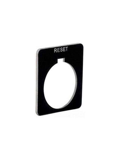 Square D 9001KN223SP Type K 30 mm Push Button Legend Plate Product image for Square D 9001KN223SP Type K 30 mm Push Button Legend Plate