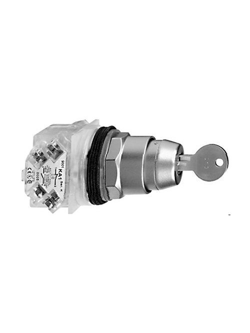 Product image for Square D 9001KS43K5 30 mm 3-Position Maintained Key Non-Illuminated Selector Switch Operator