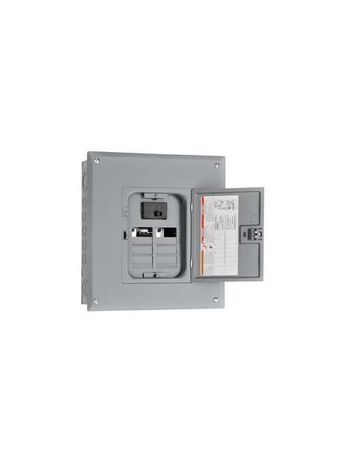 Product image for Square D HOM816M100TC 120/240 VAC 100 Amp 1-Phase 8-Space 16-Circuit NEMA 1 Load Center