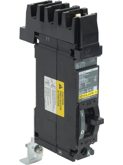 Product image for Square D FH16040A 277 Volt 40 Amp Molded Case Circuit Breaker