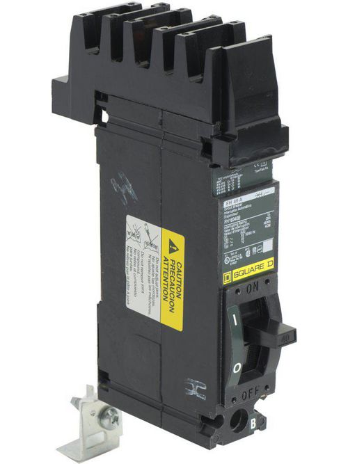 Product image for Square D FH16040B 277 Volt 40 Amp Molded Case Circuit Breaker