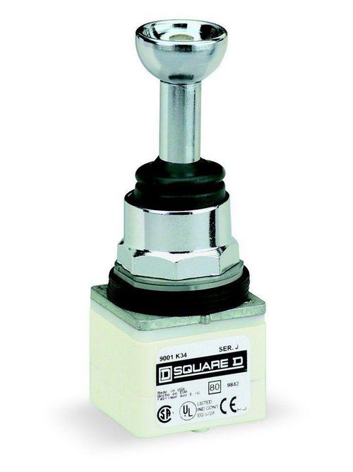 Product image for Square D 9001K34 30 mm Momentary/Maintained/Momentary Latch Push Button Joystick Operator