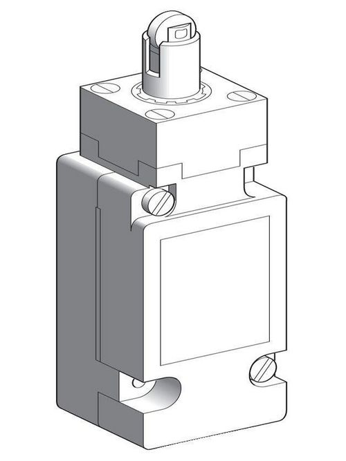 Product image for TES XCKJ1167 Limit switch, XC Standard, XCKJ, steel roller plunger reinforced, 1C/O, snap, Pg13