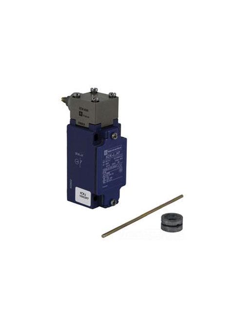 Product image for TES XCKJ20511 240 VAC 10 Amp 2NO 2NC Lever Heavy Duty Limit Switch