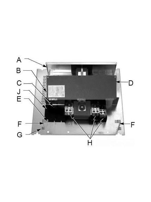 Product image for Square D 2342702000 Neutral Lug Panelboard Hex Nut