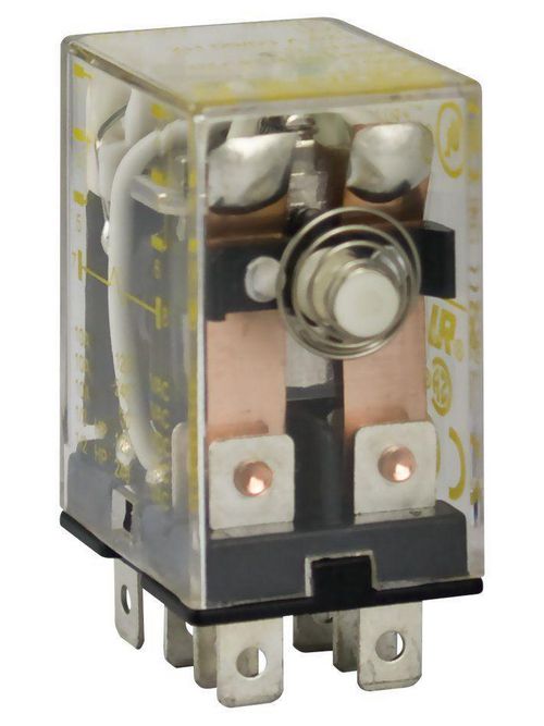 Product image for Square D 8501RS42M1P14V20 120 VAC 10 Amp DPDT Socket Mount AC Operated Miniature Plug-In Relay