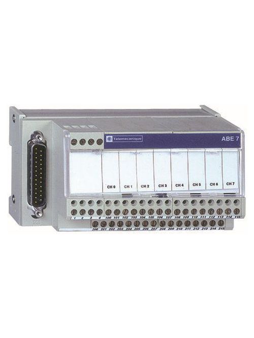 Product image for Square D ABE7CPA02 2 Module Screw Terminal Connection Sub Base