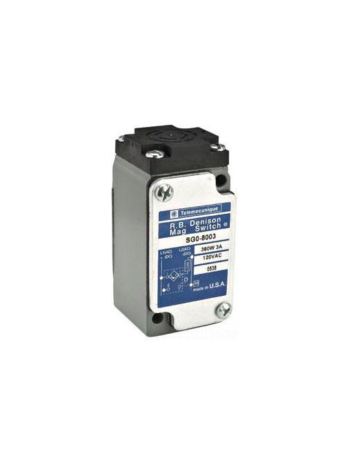 Square D SGC8025 41 x 41 x 103 mm 500 VDC NO/NC Limit Switch Style Proximity Sensor Product image for Square D SGC8025 41 x 41 x 103 mm 500 VDC NO/NC Limit Switch Style Proximity Sensor