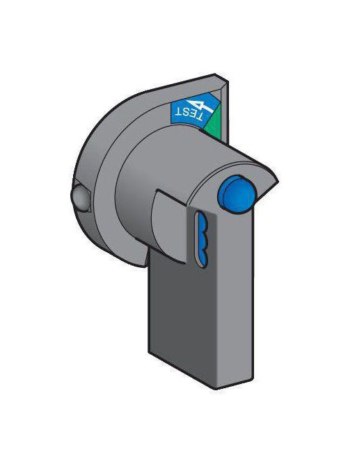 Product image for Square D GS1AH101 Black On-Off Legend Padlockable Pistol Disconnect Switch Handle