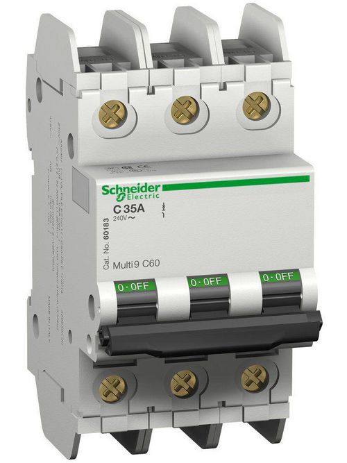 Product image for Square D 60196 240 Volt 20 Amp Miniature Circuit Breaker