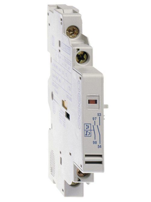 Square D GVAD0110 1NO 1NC 690 VAC 240 VDC 6 Amp Manual Starter Auxiliary Contact Product image for Square D GVAD0110 1NO 1NC 690 VAC 240 VDC 6 Amp Manual Starter Auxiliary Contact