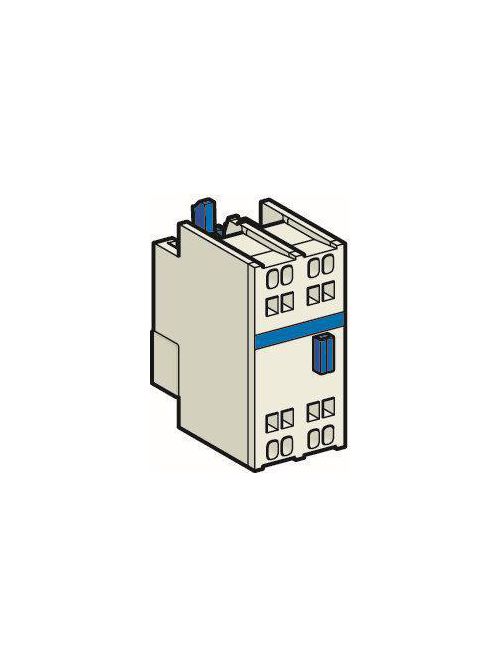 Product image for Square D LADN203 600 Volt 10 Amp 2NO Spring Terminal Auxiliary Contact Block