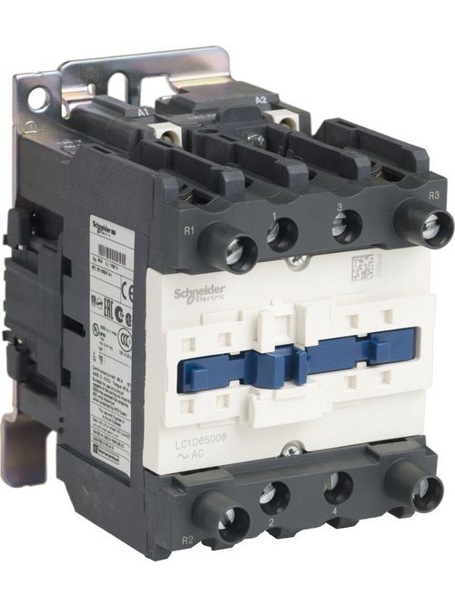Product image for Square D LC1D80008G6 575 VAC 80 Amp 4-Pole Screw Terminal Full Voltage Non-Reversing IEC Contactor
