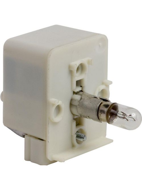 Product image for Square D 9001KM8 277 Volt 2.4 VA Incandescent 30 mm Push Button Light Module