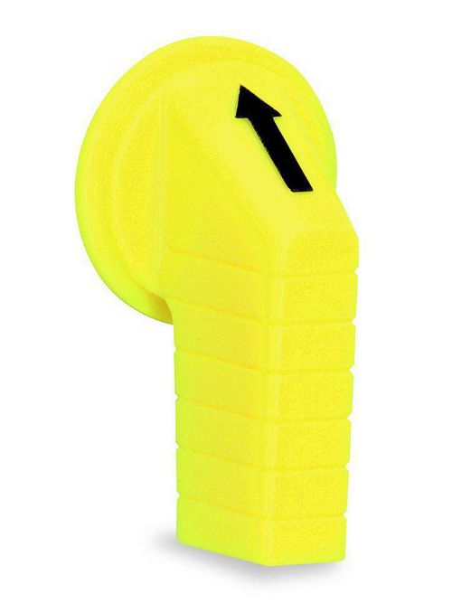 Product image for Square D 9001Y24 NEMA 4/4X/13 Yellow Gloved Hand 30 mm Selector Switch Knob