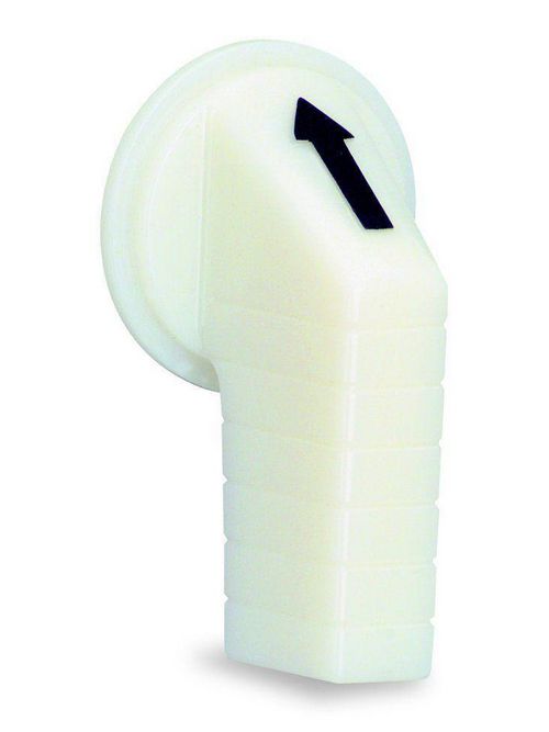 Product image for Square D 9001W24 NEMA 4/4X/13 White Gloved Hand 30 mm Selector Switch Knob