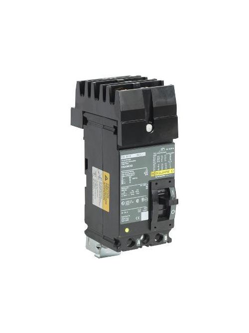 Product image for Square D FA24040AB 2-Pole 40 Amp 480 Volt Thermal Magnetic Molded Case Circuit Breaker