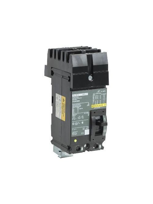Product image for Square D FA26030AB 2-Pole 30 Amp 600 Volt Thermal Magnetic Molded Case Circuit Breaker