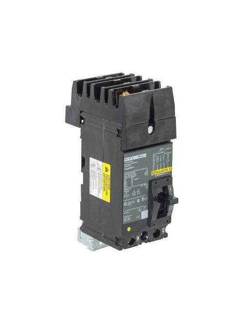 Product image for Square D FH26050AC 2-Pole 50 Amp 600 Volt Thermal Magnetic Molded Case Circuit Breaker