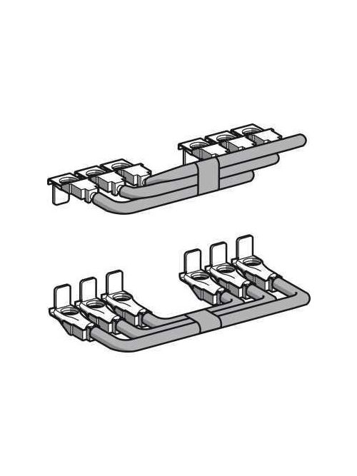 Product image for Square D LA9D8069 Horizontal Mount Reversing Contactor Power Connection Set