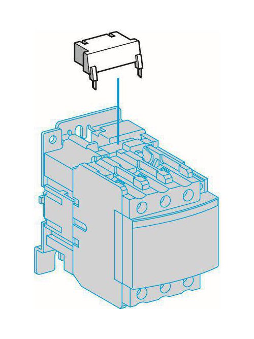 Product image for Square D LA4DE2U 250 Volt IEC Contactor Relay Suppressor