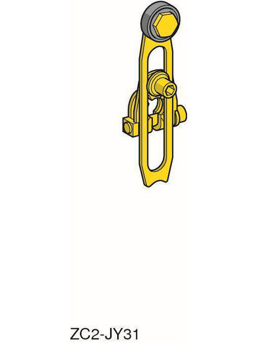 Product image for TES ZC2JY31 Limit switch lever, Limit switches XC Standard, ZC2JY, thermoplastic plastic roller var. length, -40...70 ?C