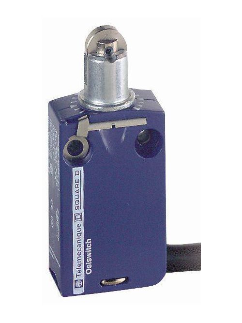 Product image for TES XCMD2102L1 Limit switch, Limit switches XC Standard, XCMD, steel roller plunger, 1NC+1 NO, snap, 1 m