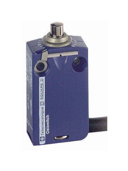 Product image for TES XCMD2110L1 Limit switch, Limit switches XC Standard, XCMD, metal end plunger, 1NC+1 NO, snap, 1 m